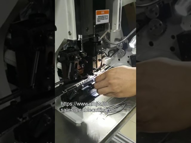 Máy ép đầu nối terminal tự động - Tối ưu quy trình tuốt dây và ép cosse