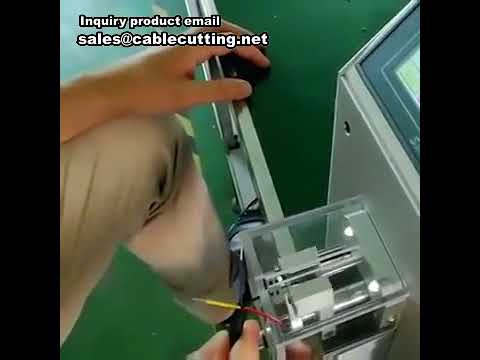 Máy tuốt dây cáp đồng trục tự động - Máy bóc vỏ cáp coax tự động chất lượng cao