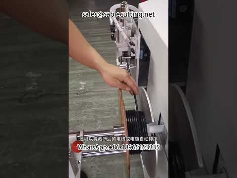 Máy đếm mét tự động, cắt cuộn, quấn dây và buộc dây chính xác | Máy quấn dây tự động