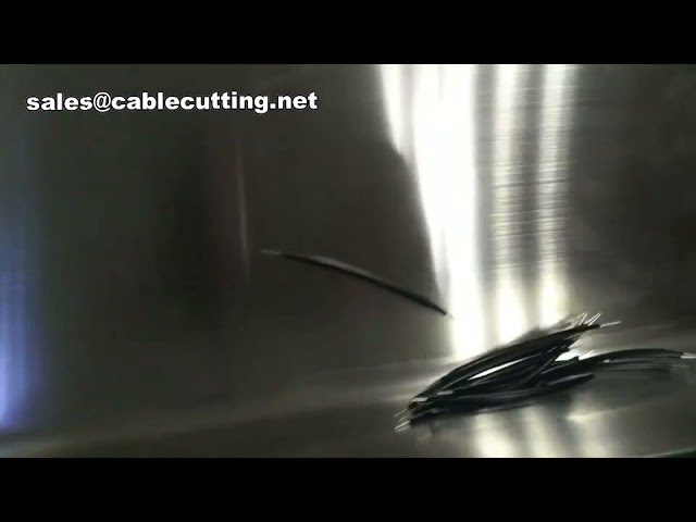 Máy Bóc Vỏ Dây Cáp Đồng Trục Bán Tự Động | Máy Tuốt Dây Cáp Đồng Chính Xác Cao