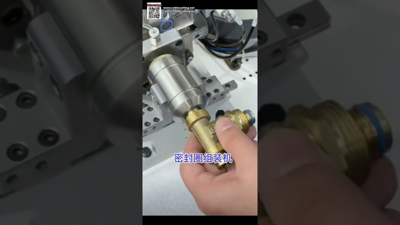 Máy lắp ráp vòng đệm O-Ring tự động hoàn toàn cho linh kiện ô tô - Phiên bản ngắn