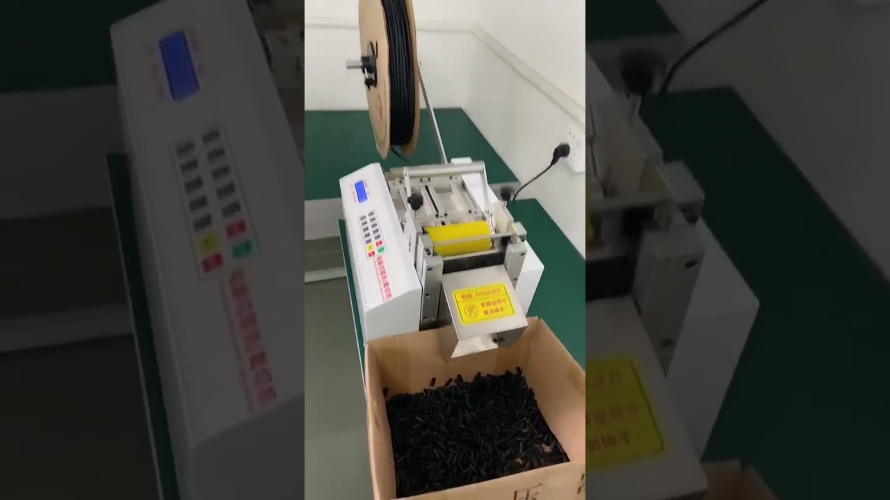 Máy cắt ống tự động hoàn toàn – Cắt ống co nhiệt chính xác, điều chỉnh được [Video thực tế]