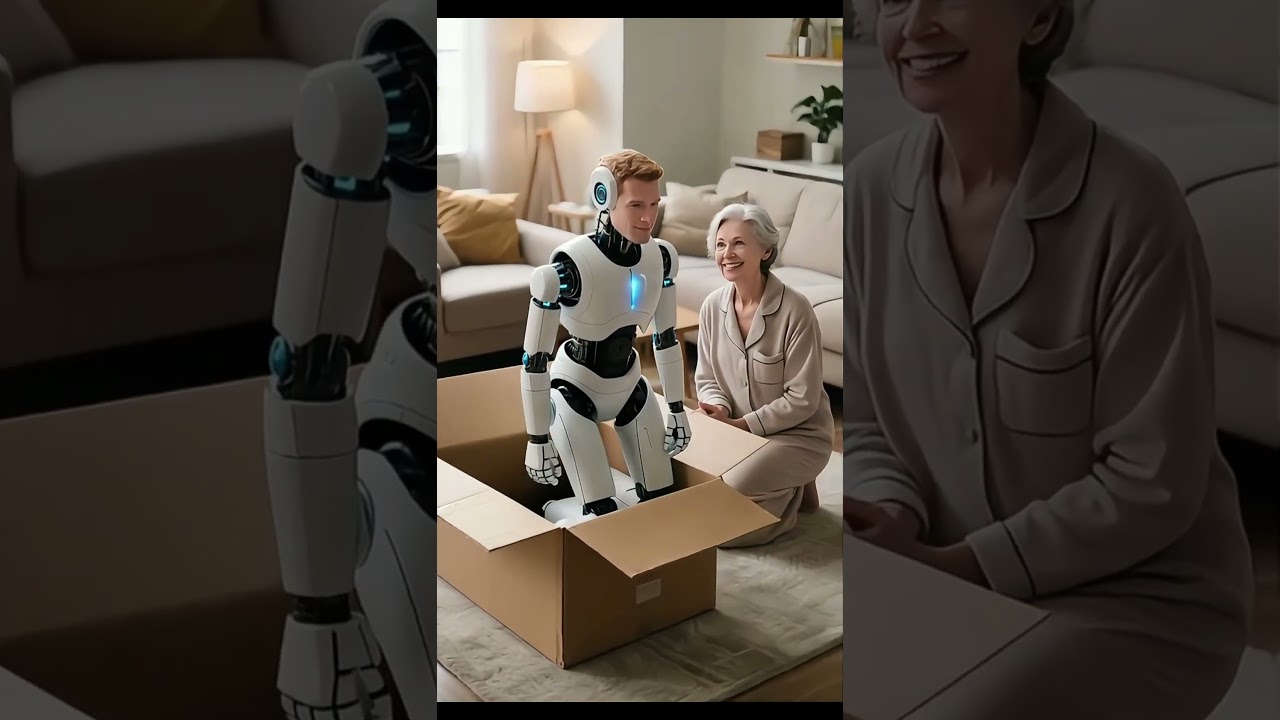 Giao Hàng Kết Thúc Nỗi Cô Đơn ❤️ Robot Chăm Sóc Người Cao Tuổi | Công Nghệ Tương Lai