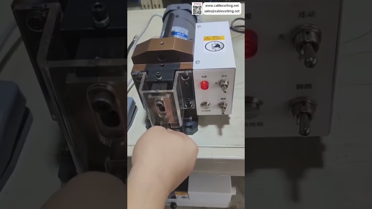Quy trình thiết lập và vận hành máy bấm đầu nối mạng tự động - Phương pháp cuộn dụng cụ