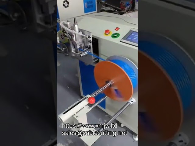 Máy Quấn, Cắt và Buộc Dây Cáp Tự Động Hoàn Toàn Có Đo Chiều Dài Chính Xác