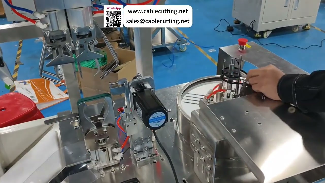 Máy buộc dây tự động — Bó dây có đầu nối cỡ lớn theo yêu cầu