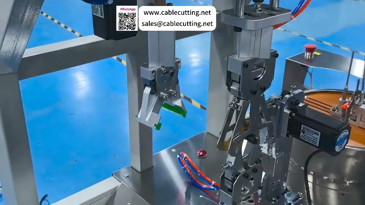 Máy buộc dây tự động — Cáp 300mm, đường kính cuộn tới 63mm