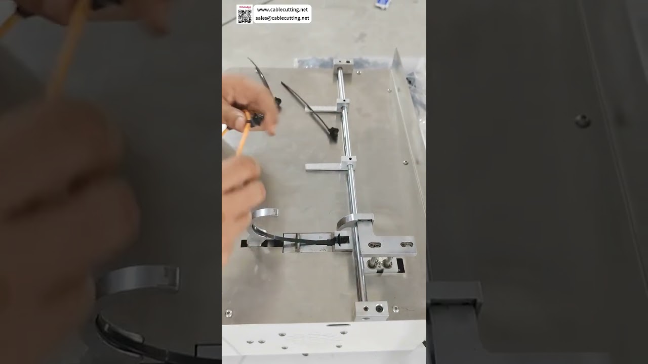 Máy buộc dây cáp hình dạng tùy chỉnh Tự động khóa và cắt đuôi Dụng cụ buộc tốc độ cao