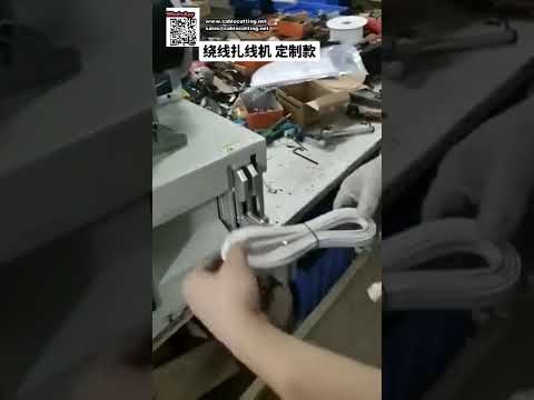 Máy xử lý bó dây — Cắt, bóc và ép cos trên một dây chuyền