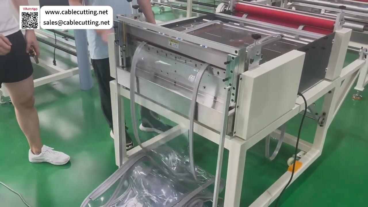 Máy cắt tấm tự động cho rèm cửa từ tính - Vận hành, thiết lập và sản xuất tự động