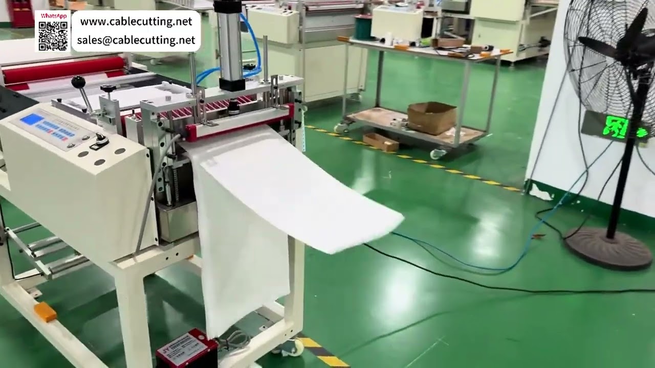 Vận hành thiết lập thiết bị sản xuất máy xử lý khăn dùng một lần cho khách sạn và salon