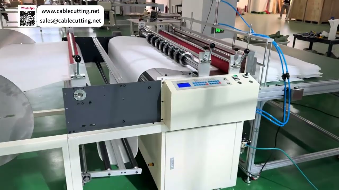 Vận hành Hệ thống Xẻ rãnh, Cắt ngang và Thu gom Tự động Bông ngọc EPE