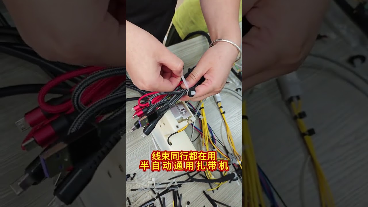 Dụng cụ siết dây rút bán tự động được ngành công nghiệp ưa chuộng, lựa chọn phổ quát cho xử lý bó dây điện
