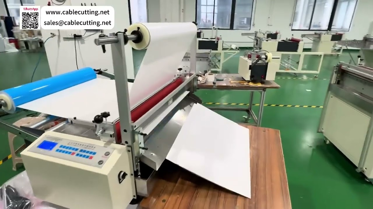 Máy Cán và Cắt Xốp Để Bàn Hệ Thống Vận Hành Mượt Mà Chính Xác