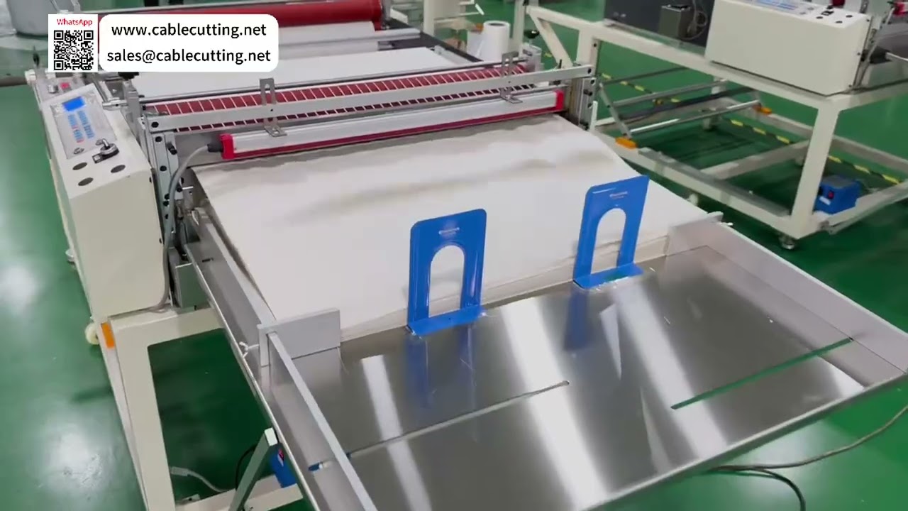 Máy Cắt Tự Động Giấy Kraft Tráng Phủ Giải Phóng Keo Dính - Bộ Vận Hành Cắt Nhanh Gọn