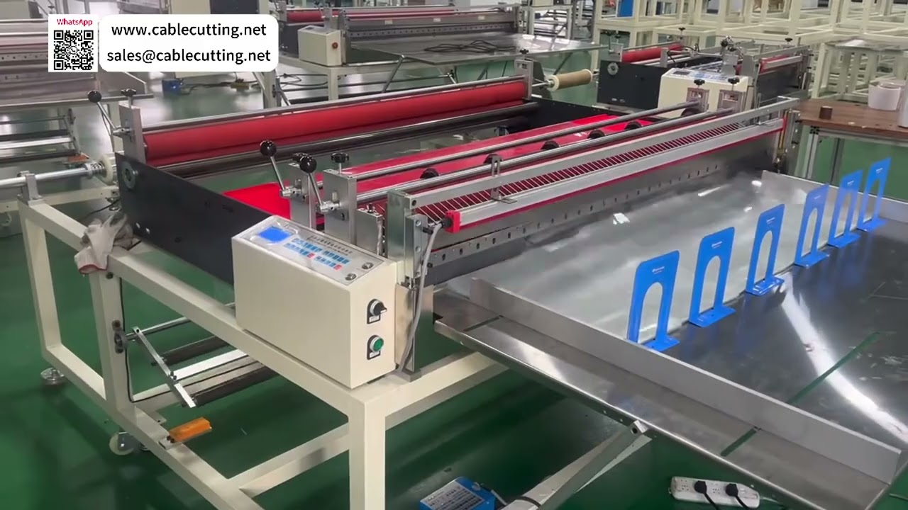 Quy trình vận hành thiết lập máy xẻ cuộn và cắt ngang tấm màng PET giải phóng