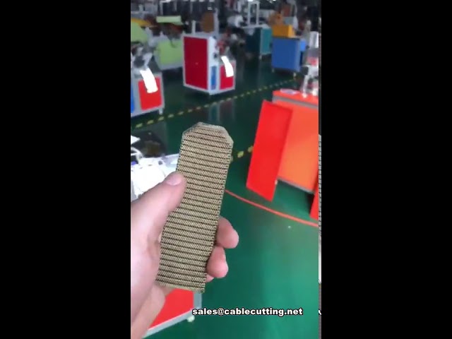 Máy cắt dây an toàn tự động bằng sóng siêu âm - Cạnh cắt kín đẹp, không xước