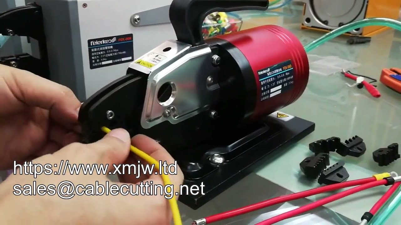 Máy Ép Đầu Cốt Khí Nén 2 Tấn - Dụng Cụ Ép Dây Điện Chính Xác