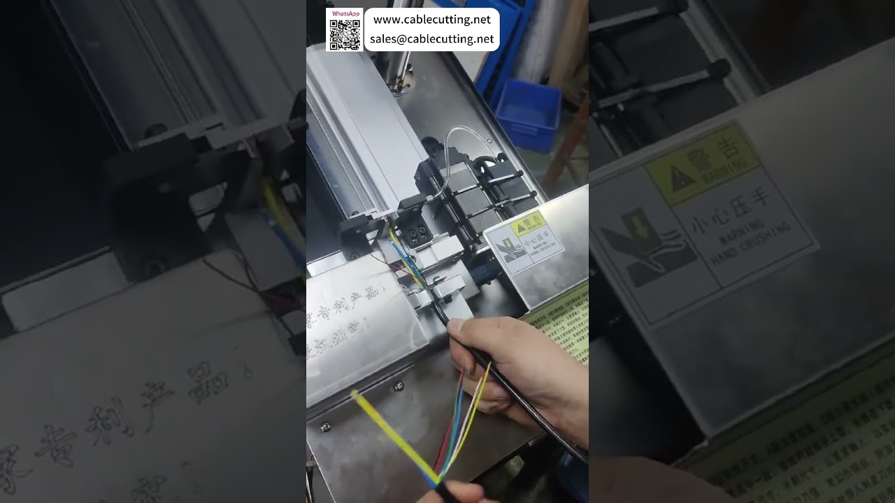 Máy cắt dây tự động và tuốt dây đa đoạn chuyên dụng - Phiên bản ngắn