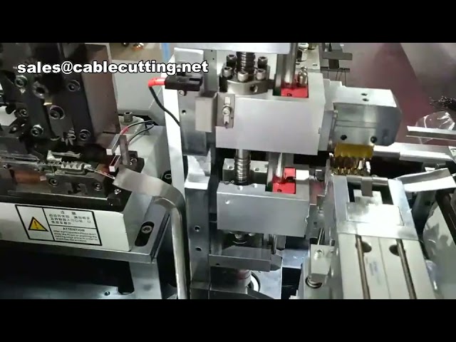 Máy ép đầu cốt tự động, Máy ép đầu nối dây, Nhà máy sản xuất thiết bị ép dây chuyên nghiệp